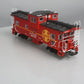 USA Trains R12101 G Santa Fe Extended Vision Caboose #999706 - Metal Wheels