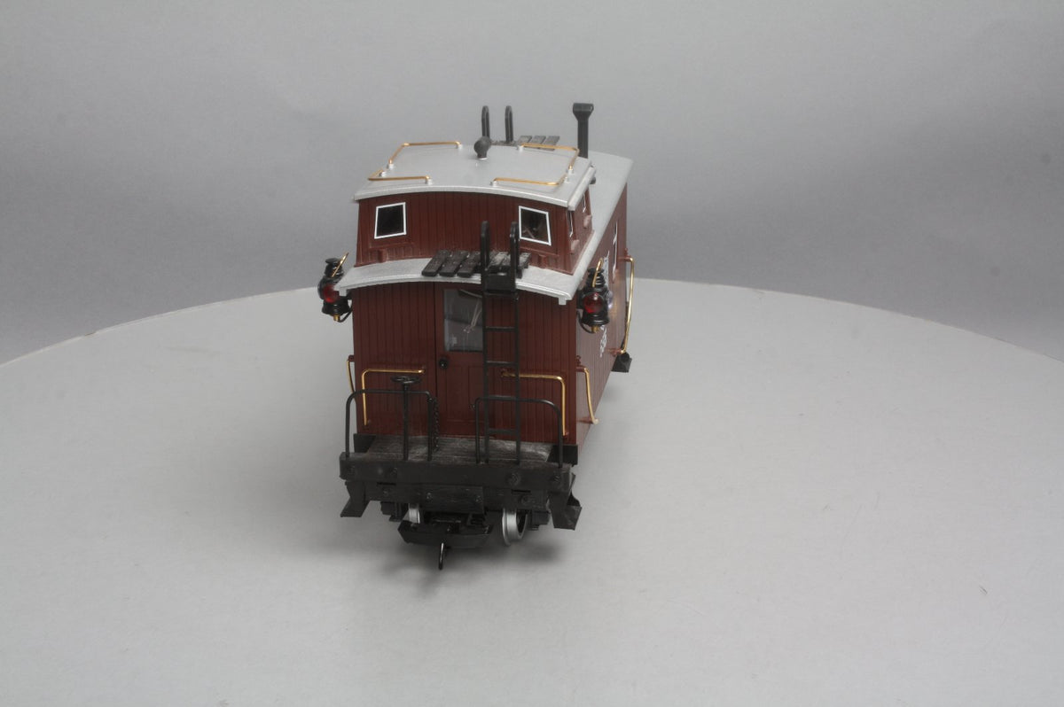 LGB 46655 G Scale Sandy River & Rangeley Lakes Railroad Caboose (Metal Wheels) LN/Box