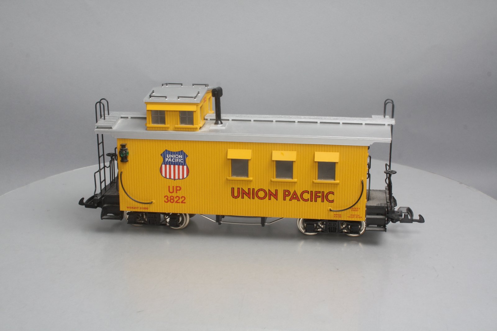 USA Trains R12005 Union Pacific Caboose #3822 - Metal Wheels