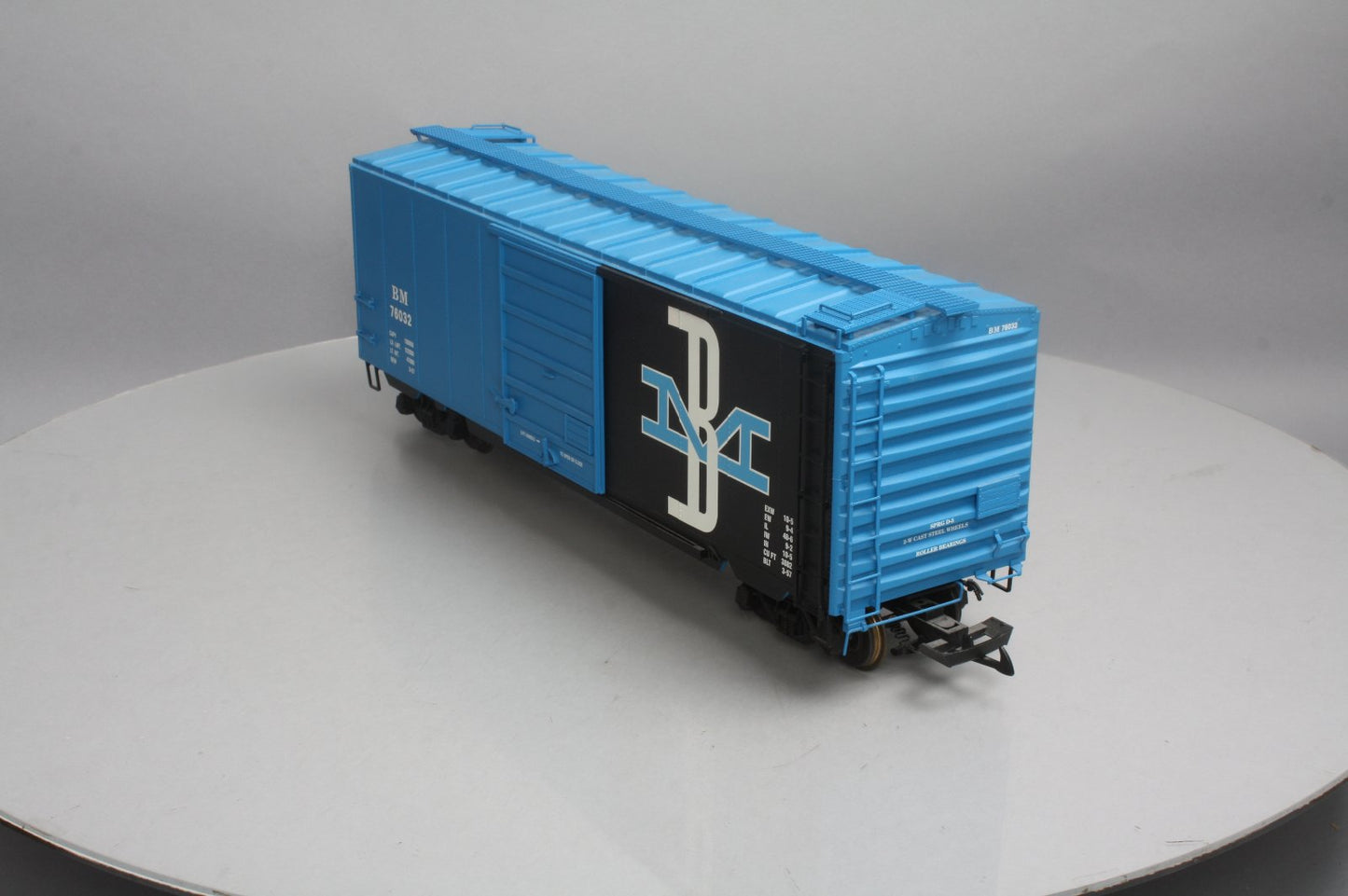 USA Trains R19217C G Scale Boston & Maine Boxcar #76034