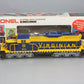 Lionel 6-8072 O Virginian SD18 Non-Powered Dummy Diesel Locomotive EX/Box