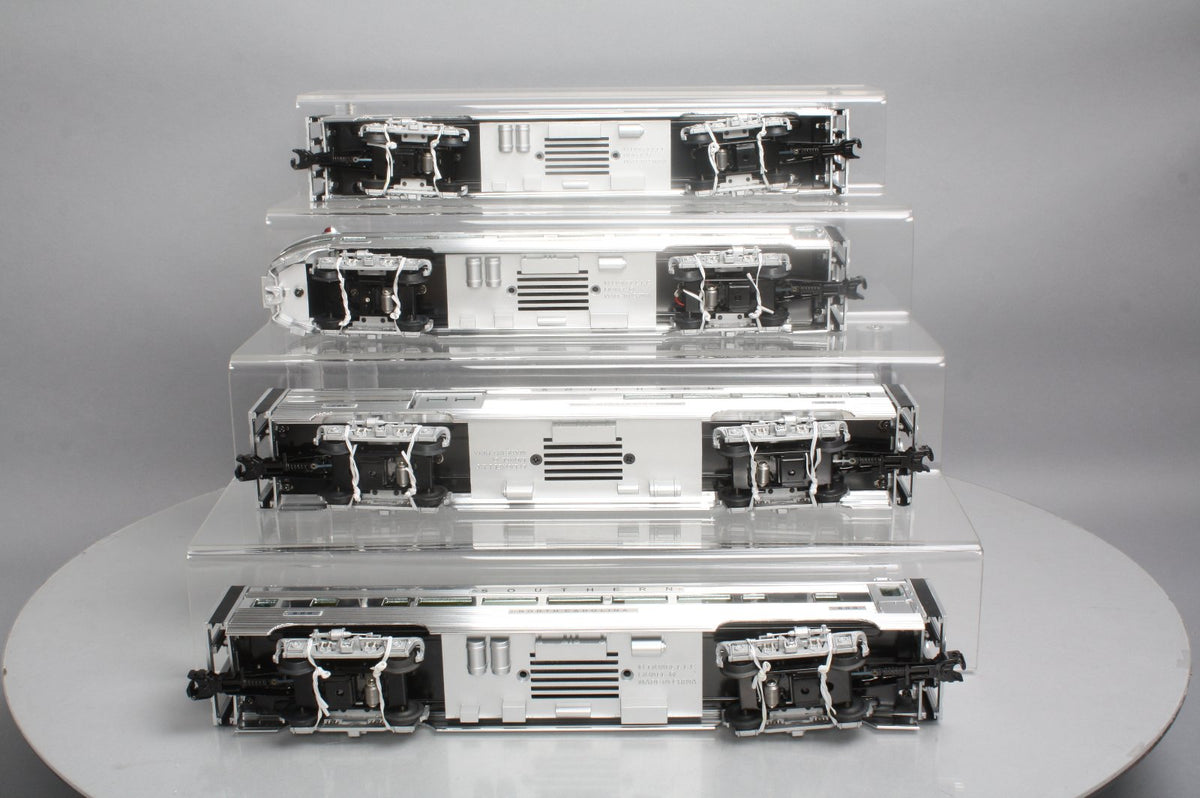 Lionel 6-15317 O Gauge Southern “The Southerner“ Aluminum Passenger Car Set LN/Box