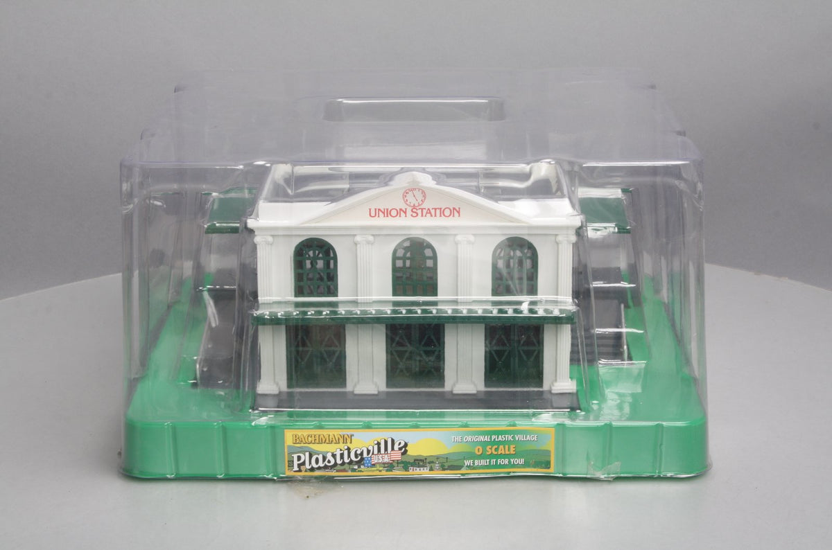 Bachmann 45318 O Plasticville Built-Up Union Station Building