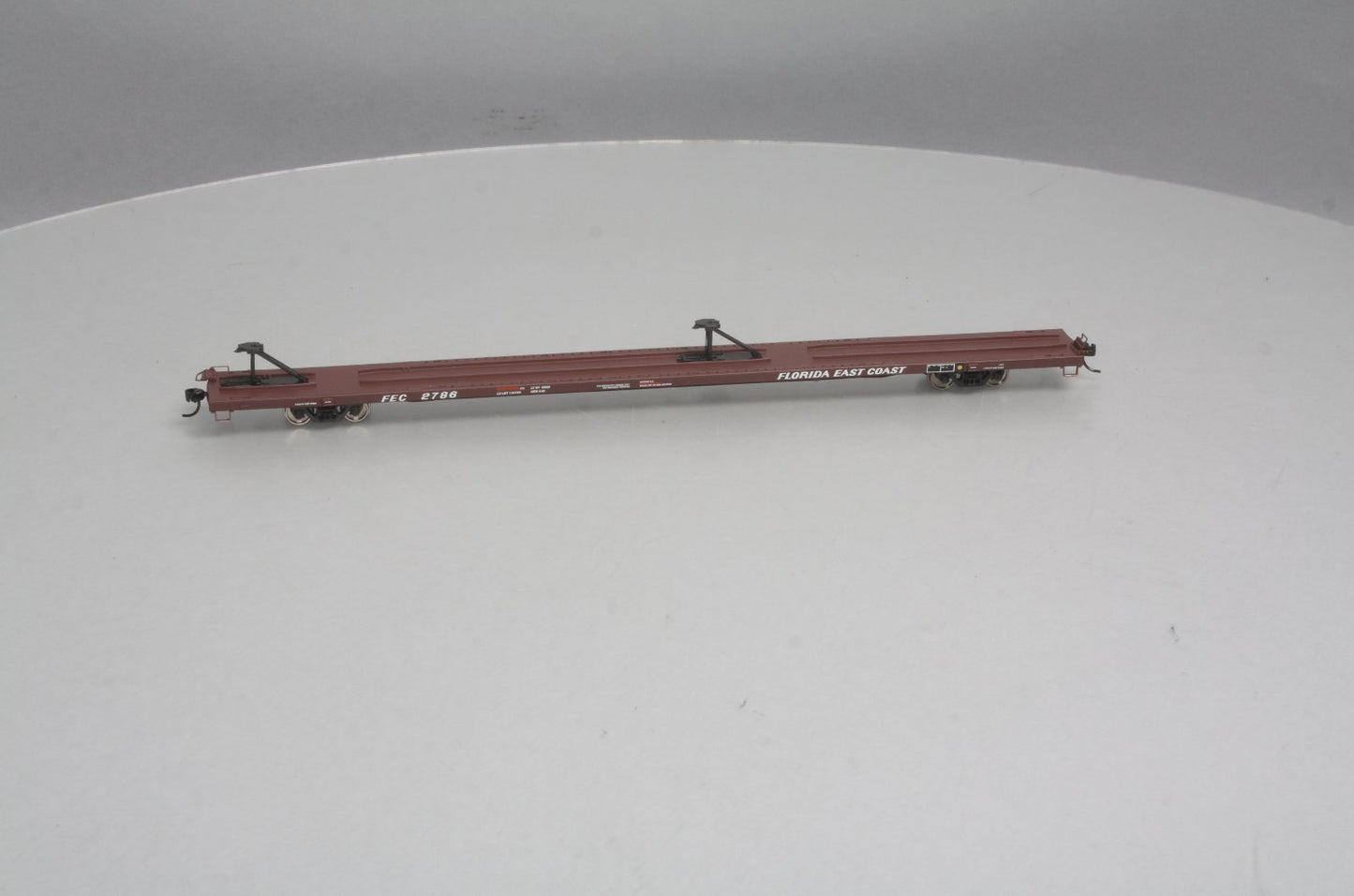 Walthers 40809 HO Florida East Coast 89' All Purpose Flat Car # 2786