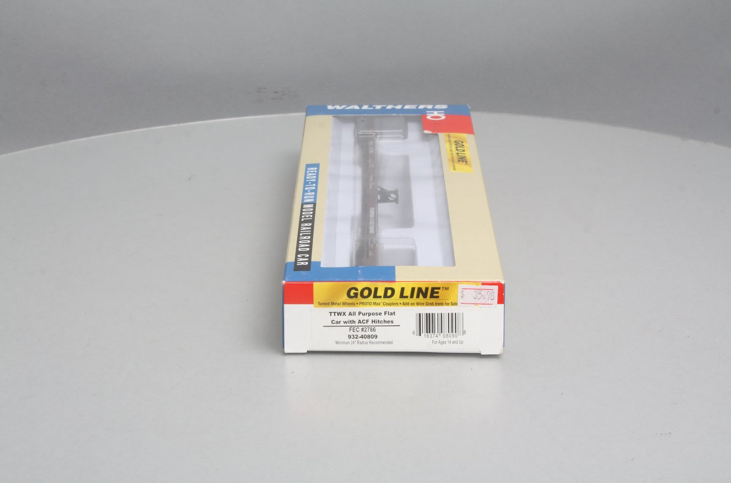 Walthers 40809 HO Florida East Coast 89' All Purpose Flat Car # 2786