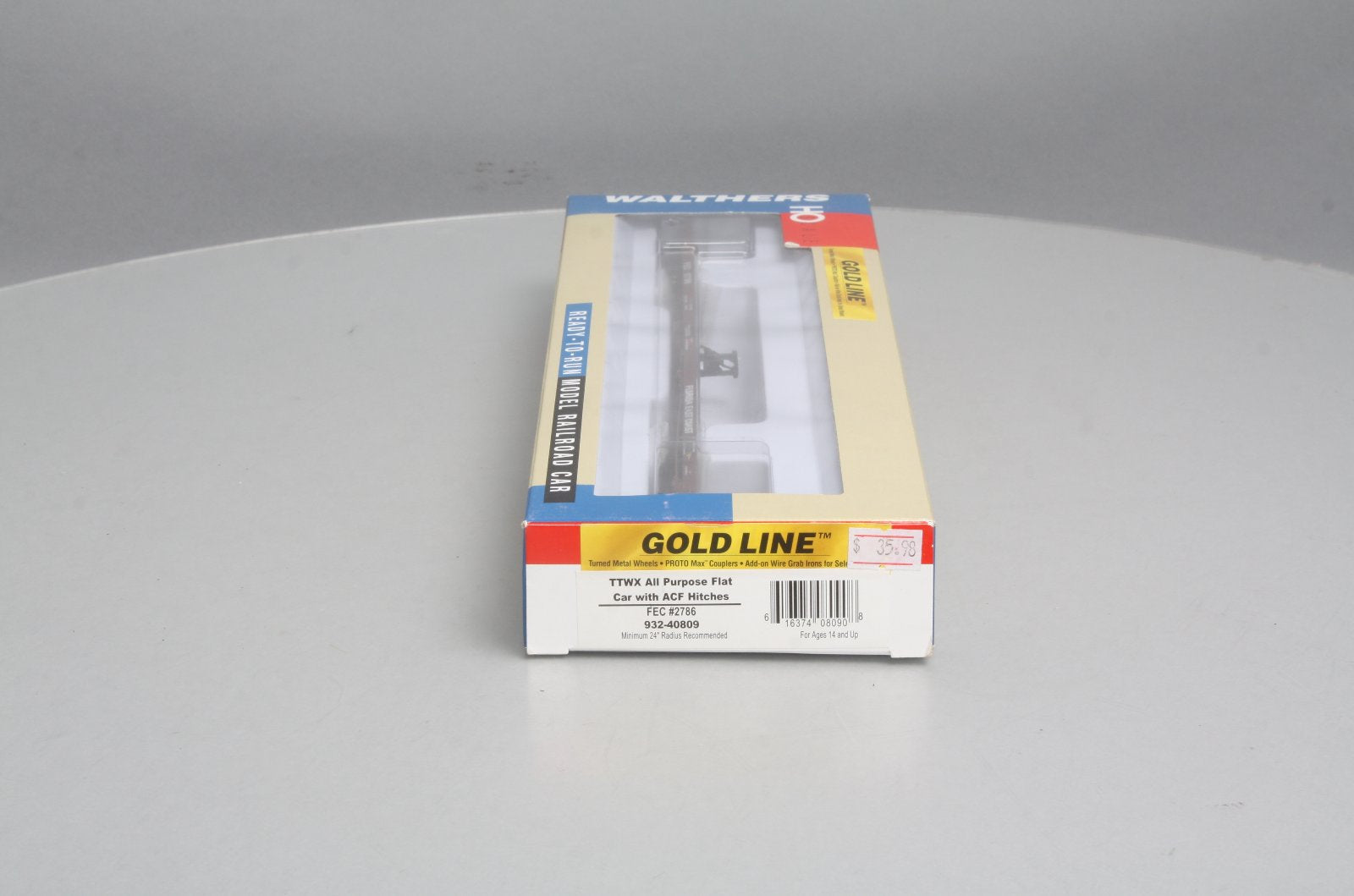 Walthers 40809 HO Florida East Coast 89' All Purpose Flat Car # 2786