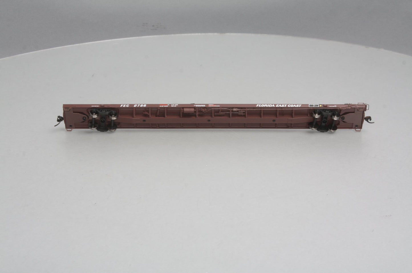 Walthers 40809 HO Florida East Coast 89' All Purpose Flat Car # 2786