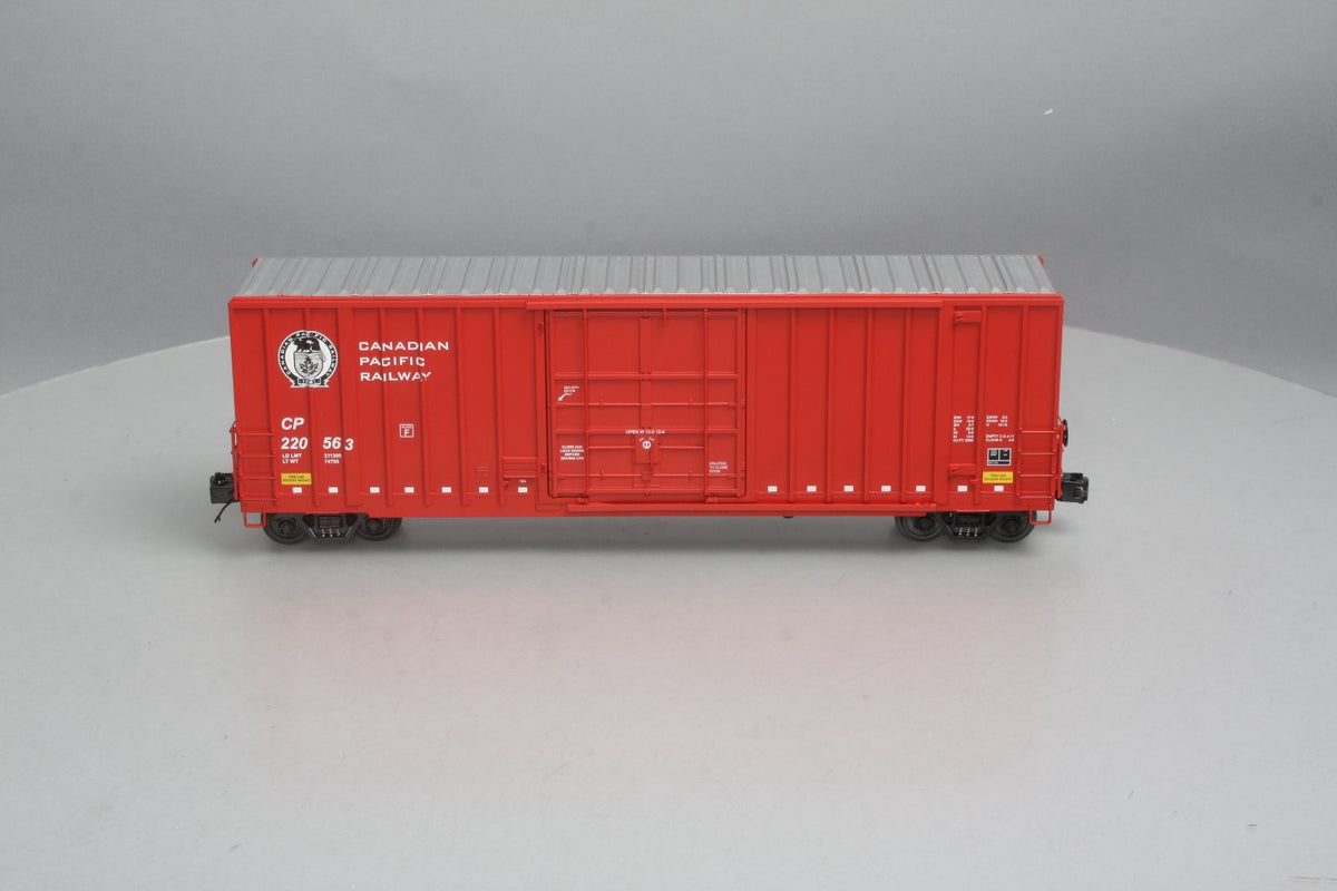 MTH 20-93175 O Gauge Canadian Pacific Railway 50' High Cube Boxcar #220563 LN/Box