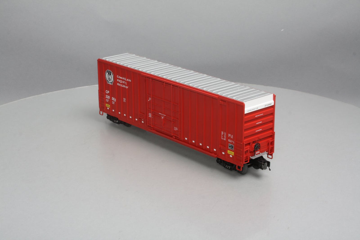MTH 20-93175 O Gauge Canadian Pacific Railway 50' High Cube Boxcar #220563 LN/Box