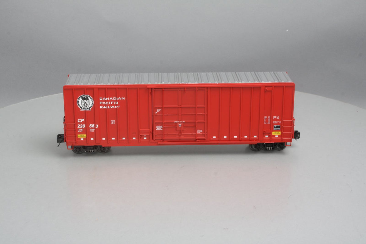 MTH 20-93175 O Gauge Canadian Pacific Railway 50' High Cube Boxcar #220563 LN/Box