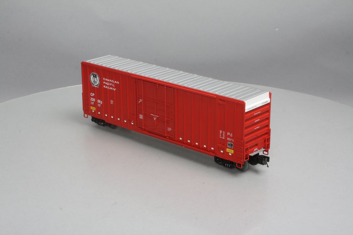 MTH 20-93175 O Gauge Canadian Pacific Railway 50' High Cube Boxcar #220563 LN/Box