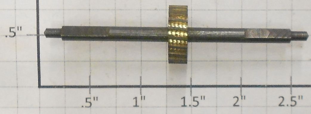 Lionel 165-58 Gear Shaft Assembly