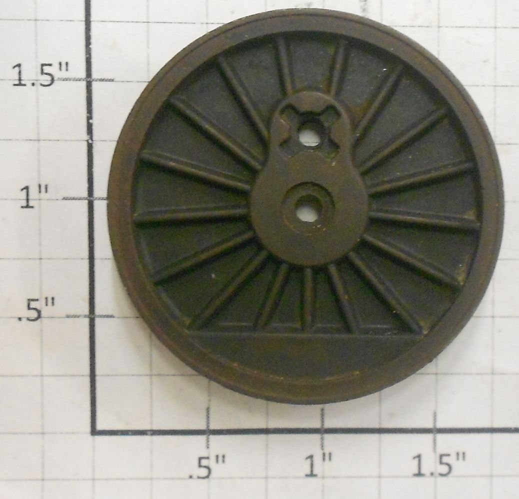 Lionel 773-26X-64 1964 Hudson Non-Flanged Center Wheel with Groove for Tire