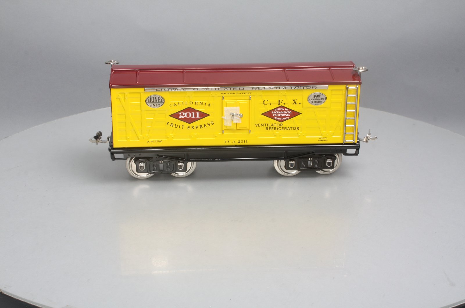 MTH 11-30132 Standard Gauge 2011 TCA Convention Car NIB