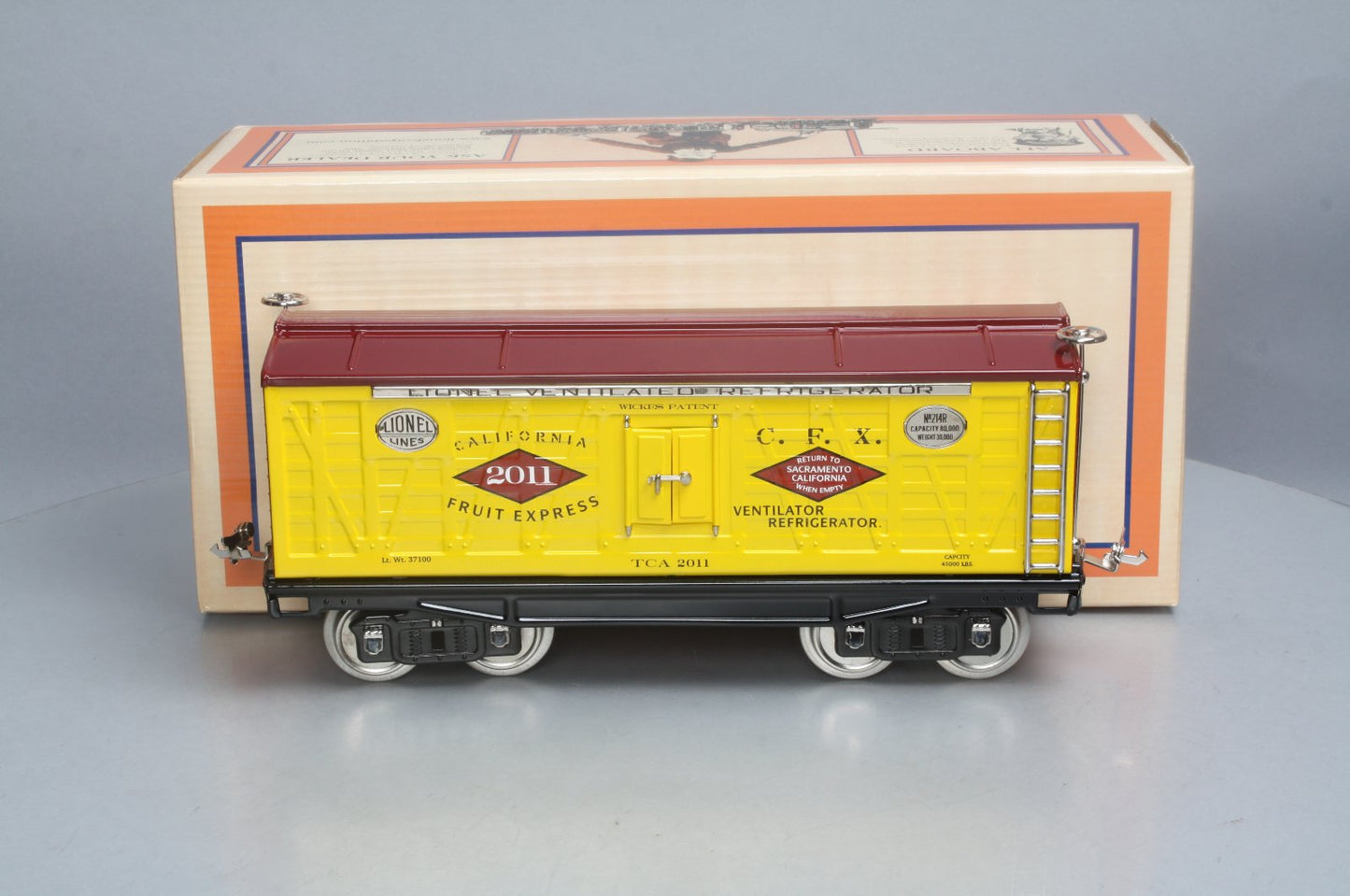 MTH 11-30132 Standard Gauge 2011 TCA Convention Car NIB