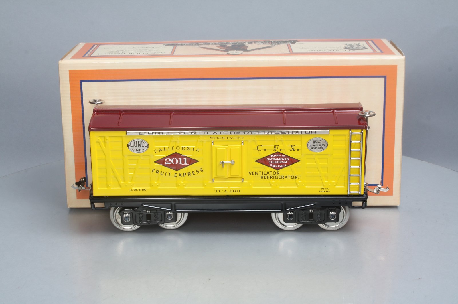 MTH 11-30132 Standard Gauge 2011 TCA Convention Car NIB