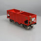 MTH 216 Standard Gauge 2-Bay Hopper Car- Red EX