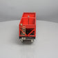 MTH 216 Standard Gauge 2-Bay Hopper Car- Red EX