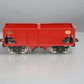 MTH 216 Standard Gauge 2-Bay Hopper Car- Red EX