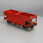 MTH 216 Standard Gauge 2-Bay Hopper Car- Red EX