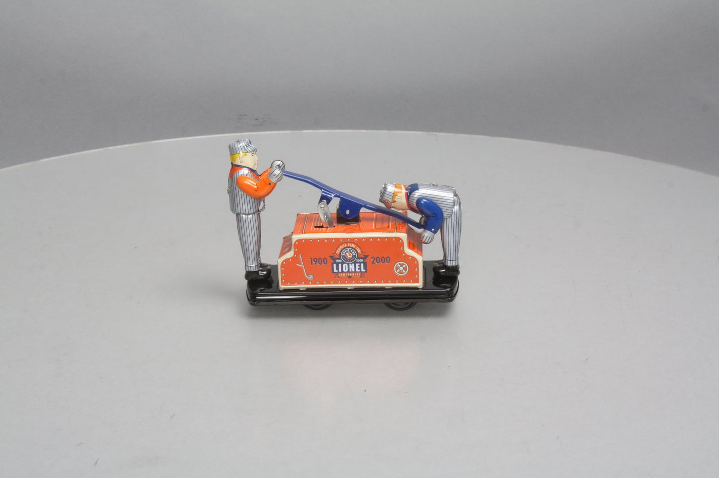 Lionel O27 Reproduction Tin Wind-up Handcar 1900-2000 Centennial EX/Box