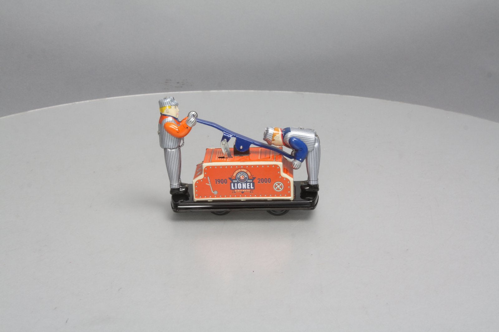 Lionel O27 Reproduction Tin Wind-up Handcar 1900-2000 Centennial EX/Box