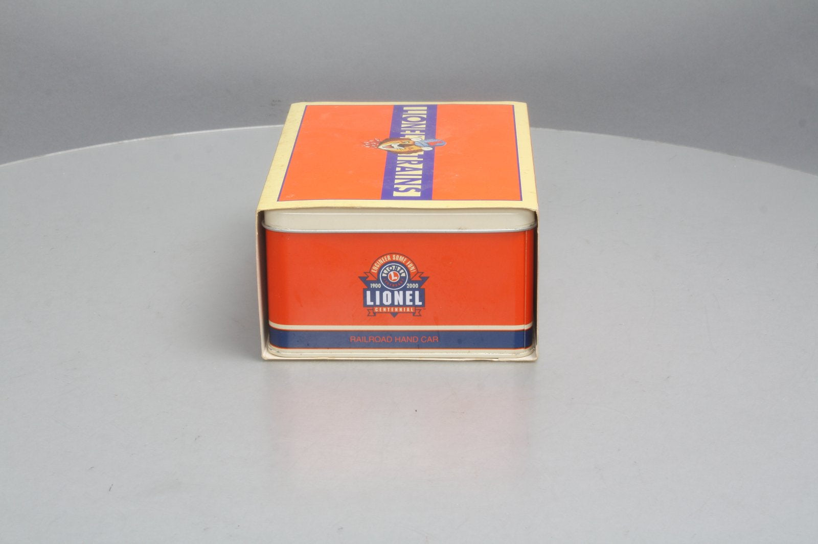 Lionel O27 Reproduction Tin Wind-up Handcar 1900-2000 Centennial EX/Box