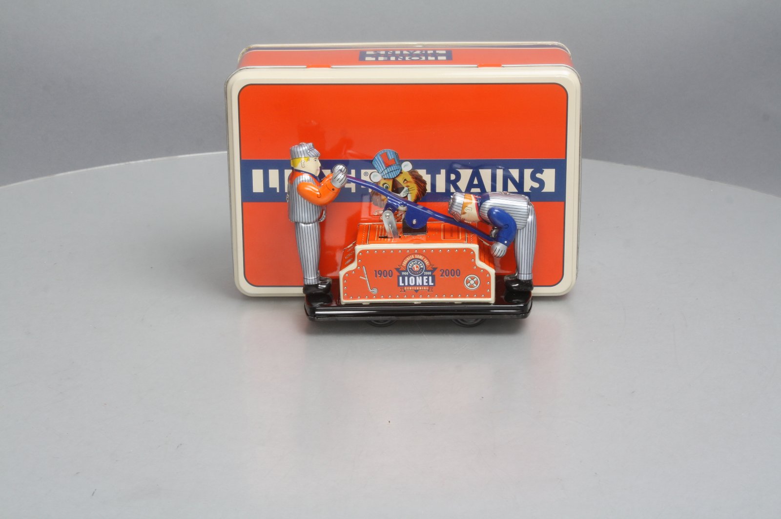 Lionel O27 Reproduction Tin Wind-up Handcar 1900-2000 Centennial EX/Box
