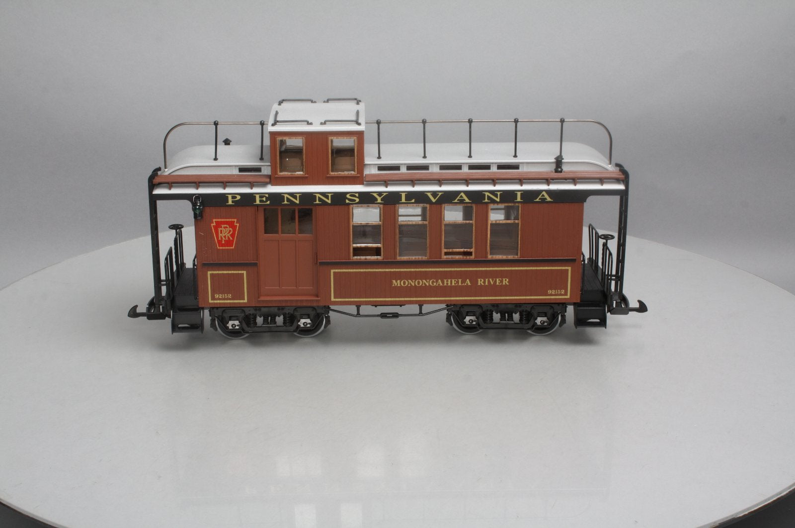 Piko 38624 Pennsylvania Wood Drover's Caboose (Metal Wheels)