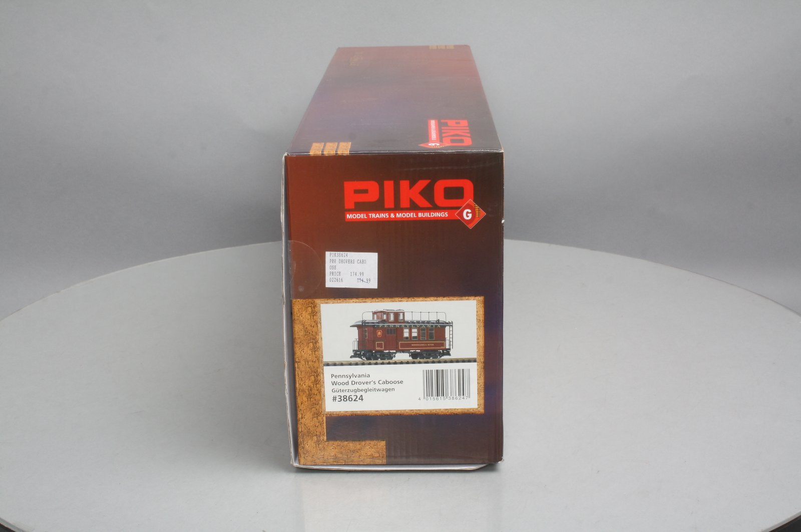 Piko 38624 Pennsylvania Wood Drover's Caboose (Metal Wheels)