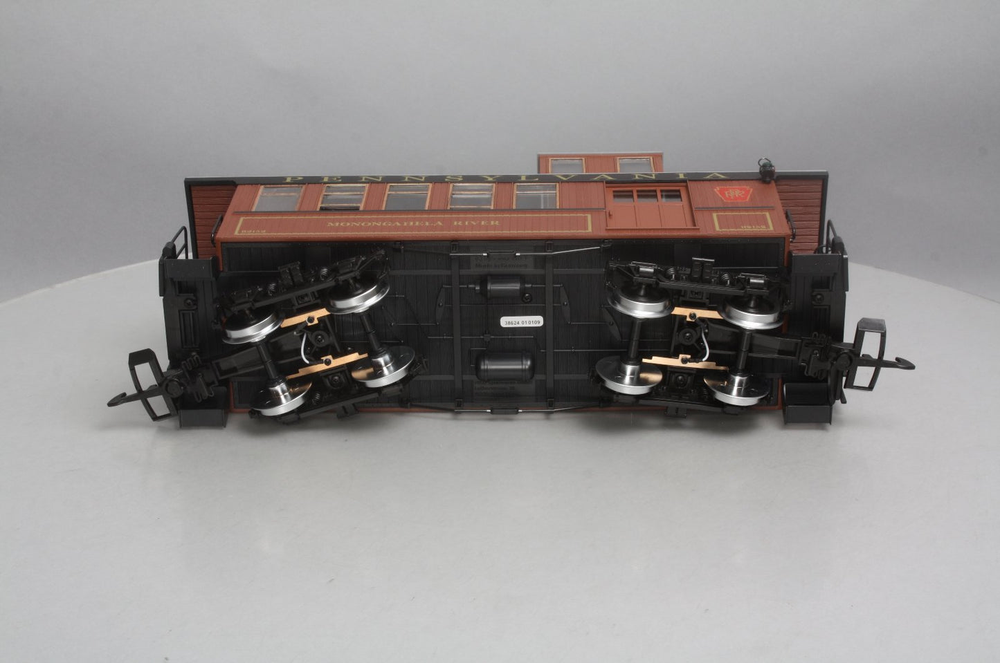 Piko 38624 Pennsylvania Wood Drover's Caboose (Metal Wheels)