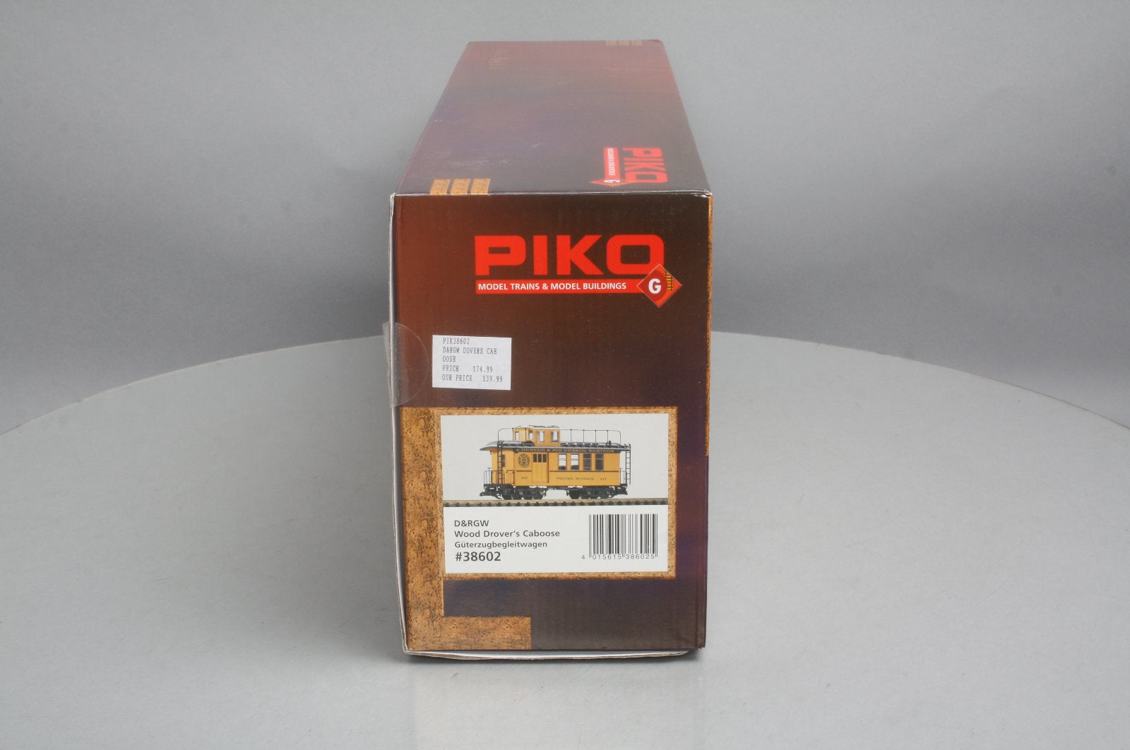 Piko 38602 Denver & Rio Grande Western Wood Drover's Caboose #215