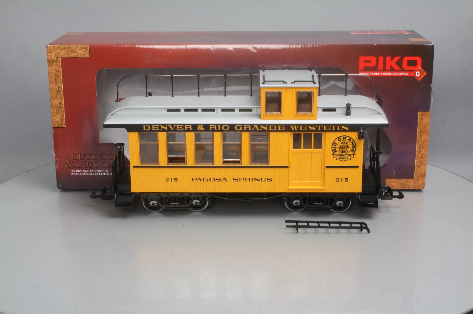 Piko 38602 Denver & Rio Grande Western Wood Drover's Caboose #215
