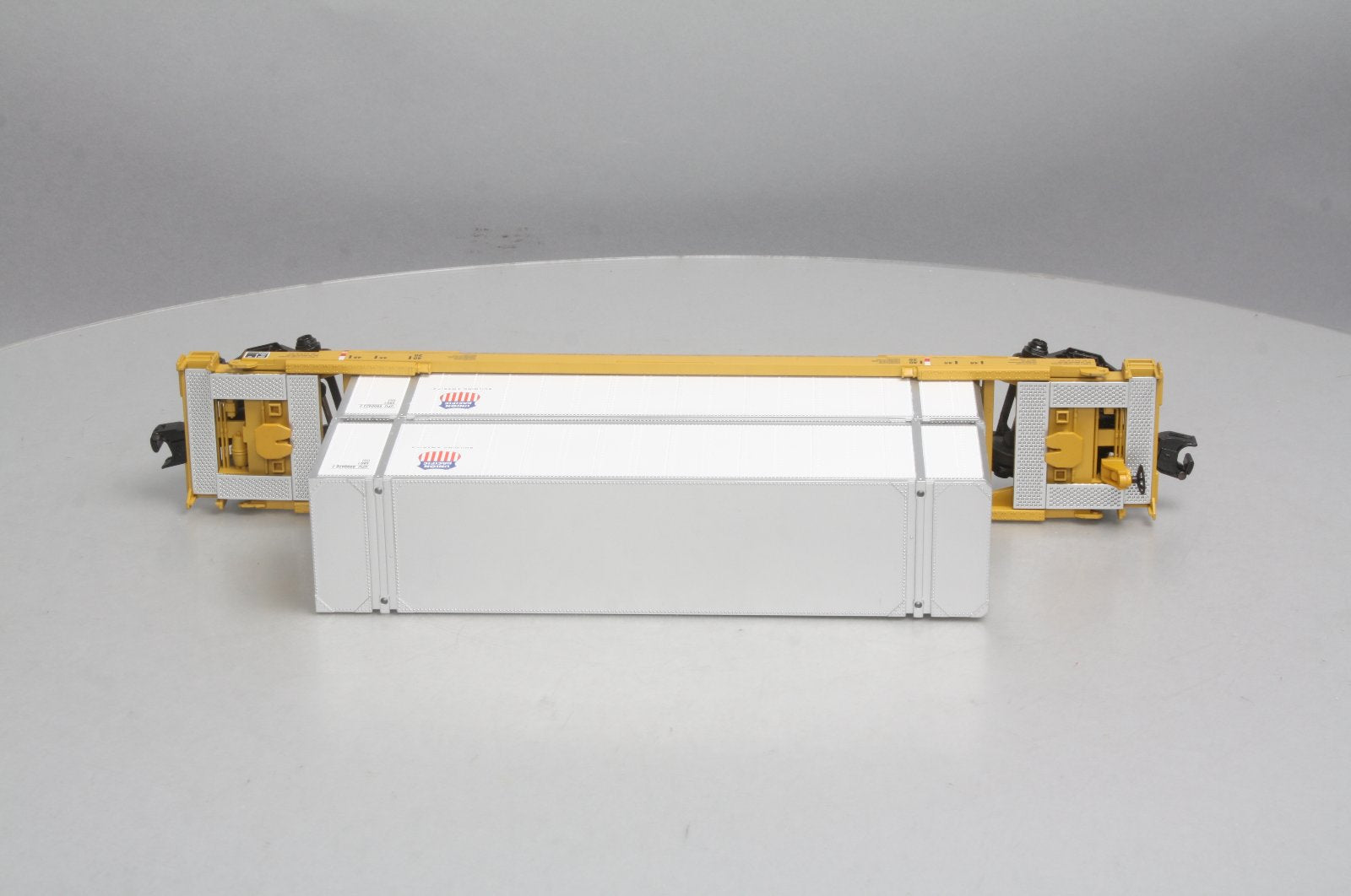 MTH 30-76468 O Gauge Union Pacific Husky Stack Car
