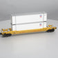 MTH 30-76468 O Gauge Union Pacific Husky Stack Car