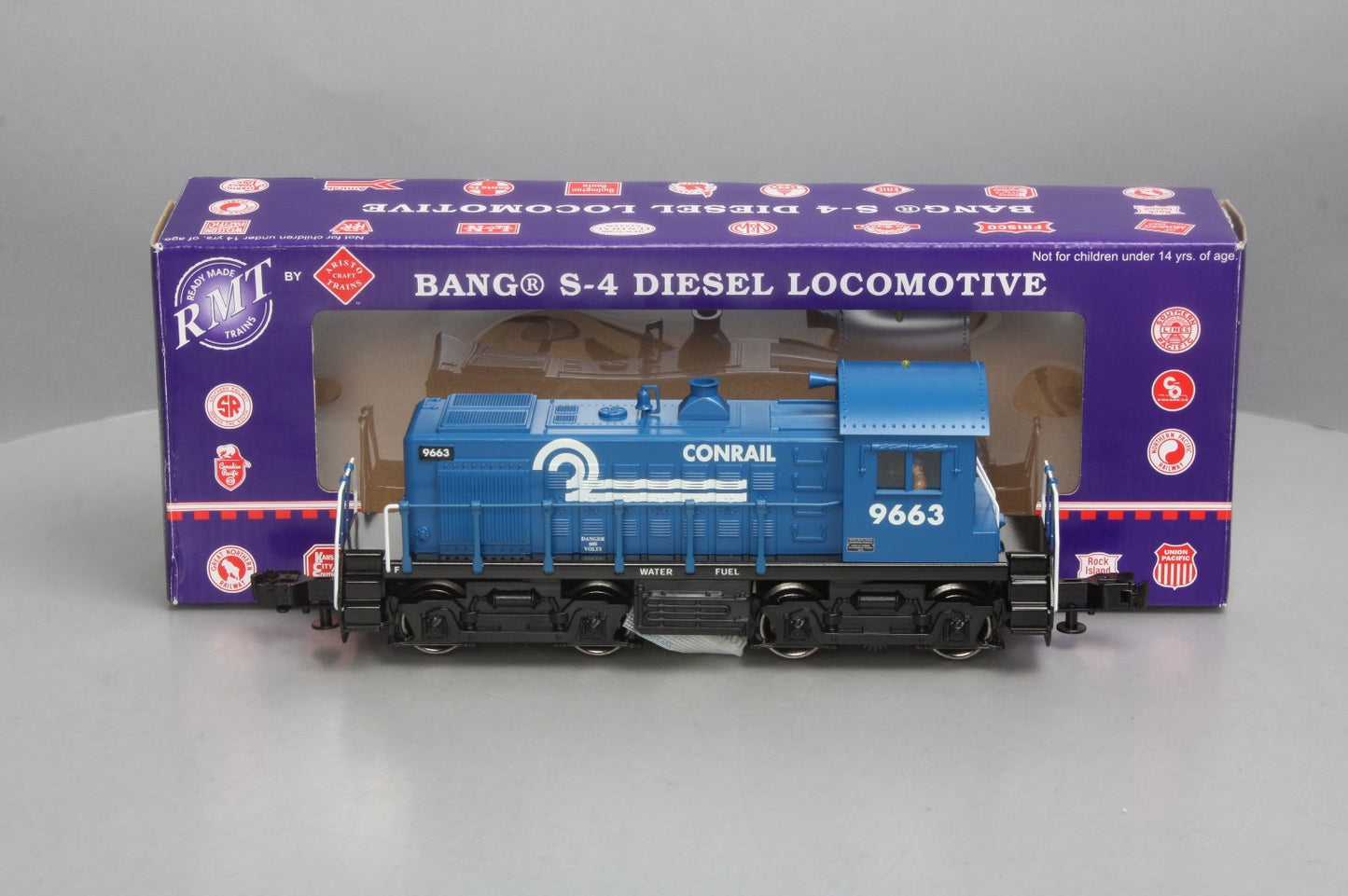 RMT 92305 O Conrail Bang S-4 Diesel Switcher #9663