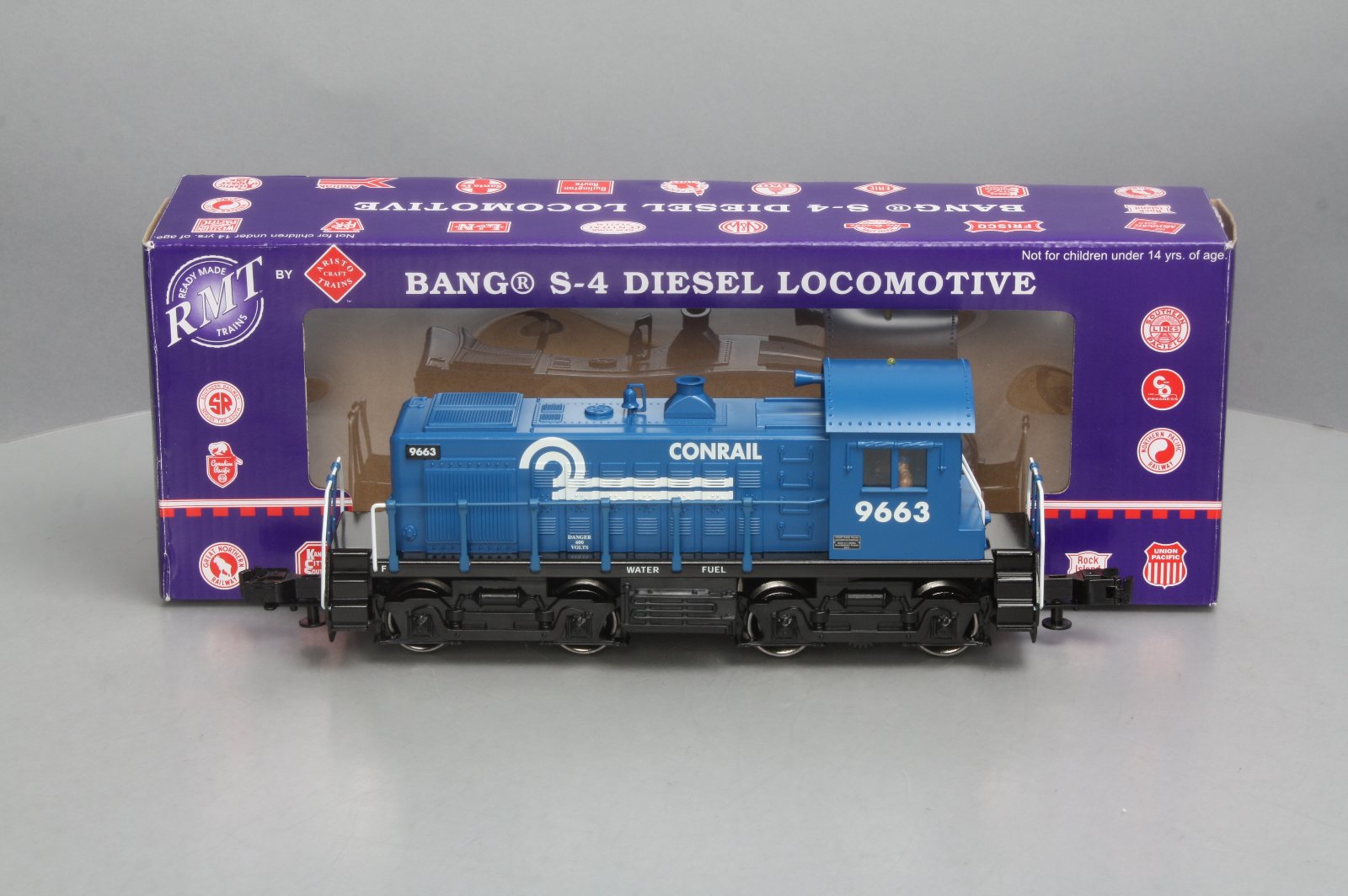 RMT 92305 O Conrail Bang S-4 Diesel Switcher #9663