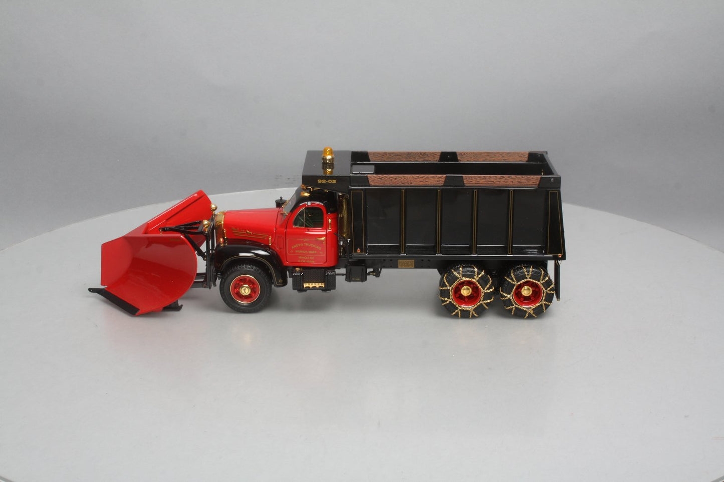 First Gear 49-0014A 1:25 1960 Mack 10th Anniversary B Dump Truck with Plow LN/Box