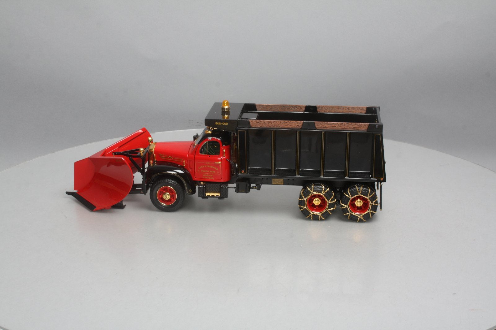 First Gear 49-0014A 1:25 1960 Mack 10th Anniversary B Dump Truck with Plow LN/Box