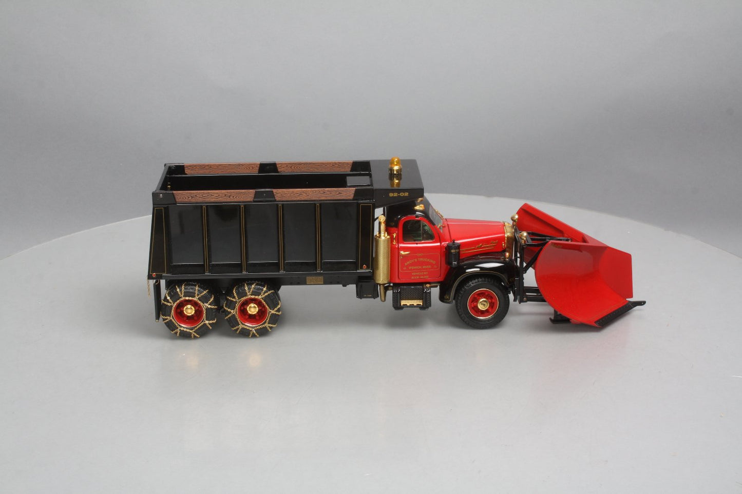 First Gear 49-0014A 1:25 1960 Mack 10th Anniversary B Dump Truck with Plow LN/Box