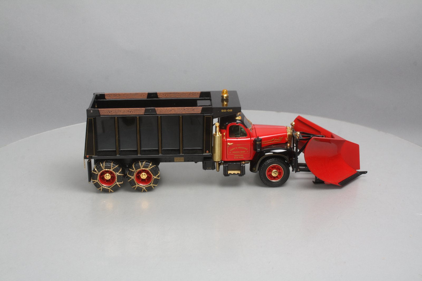 First Gear 49-0014A 1:25 1960 Mack 10th Anniversary B Dump Truck with Plow LN/Box