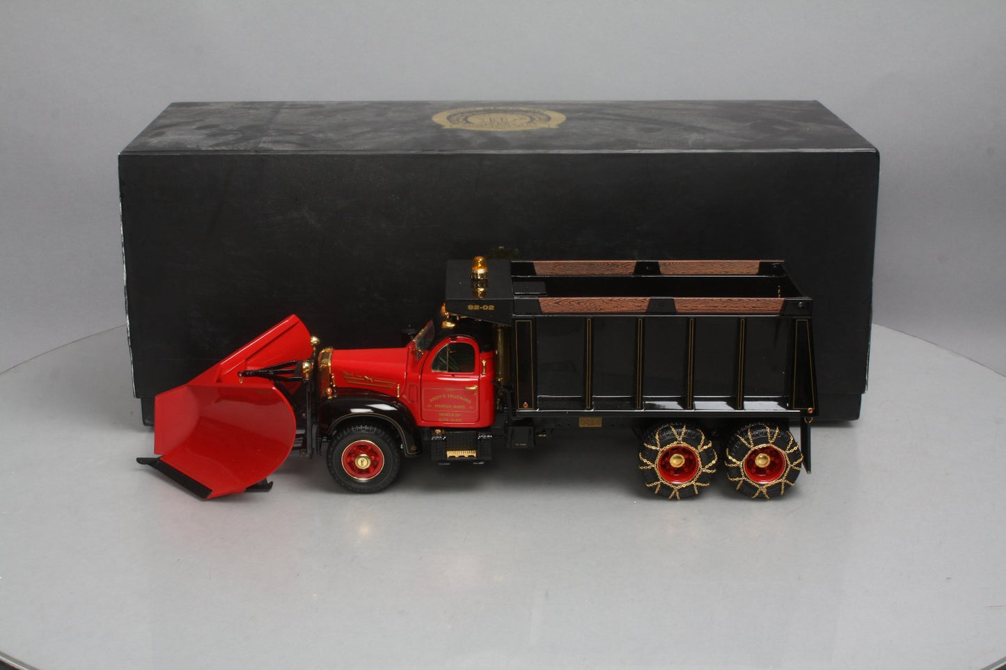 First Gear 49-0014A 1:25 1960 Mack 10th Anniversary B Dump Truck with Plow LN/Box