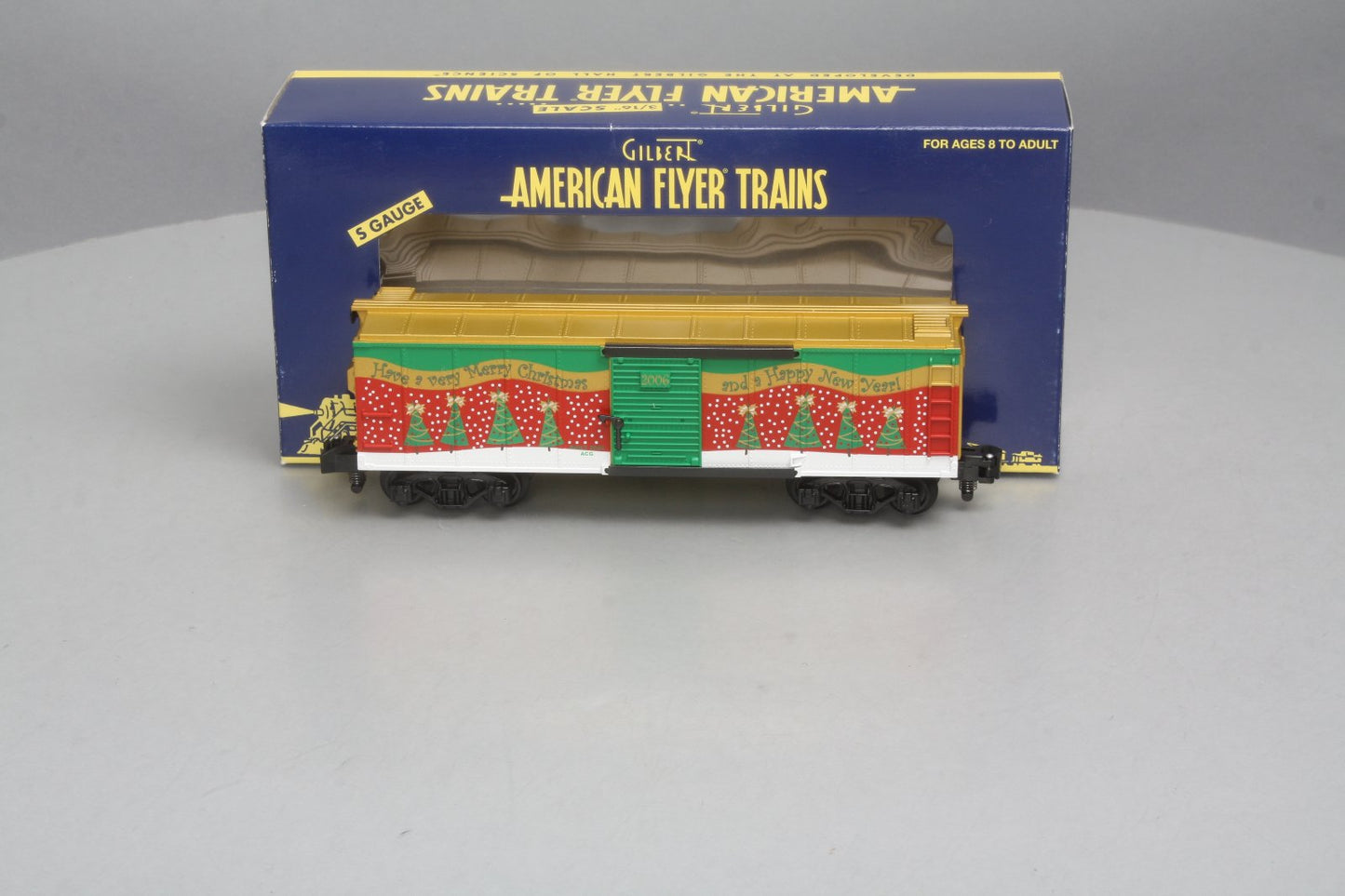 American Flyer 6-48363 S Gauge 2006 Christmas Boxcar NIB