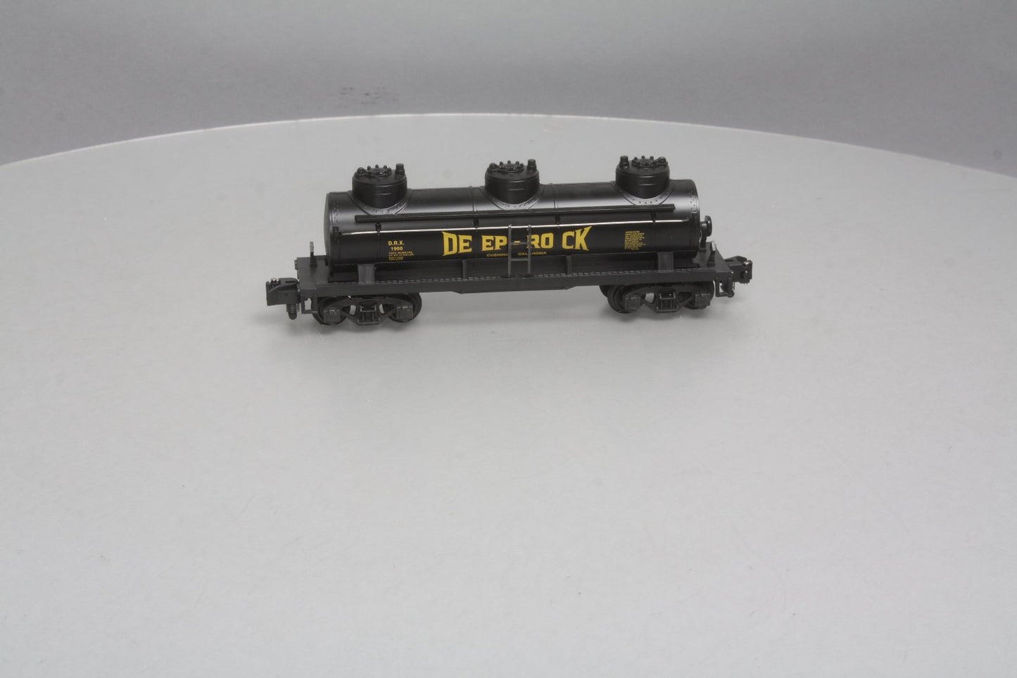 American Flyer 6-48220 S Deep Rock (NASG) 3-Dome Tank Car #1900 LN