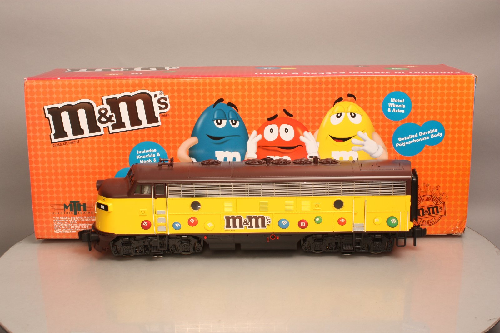 MTH 70-2080-1 M&Ms G Scale F-7 A Unit Diesel w/PS2