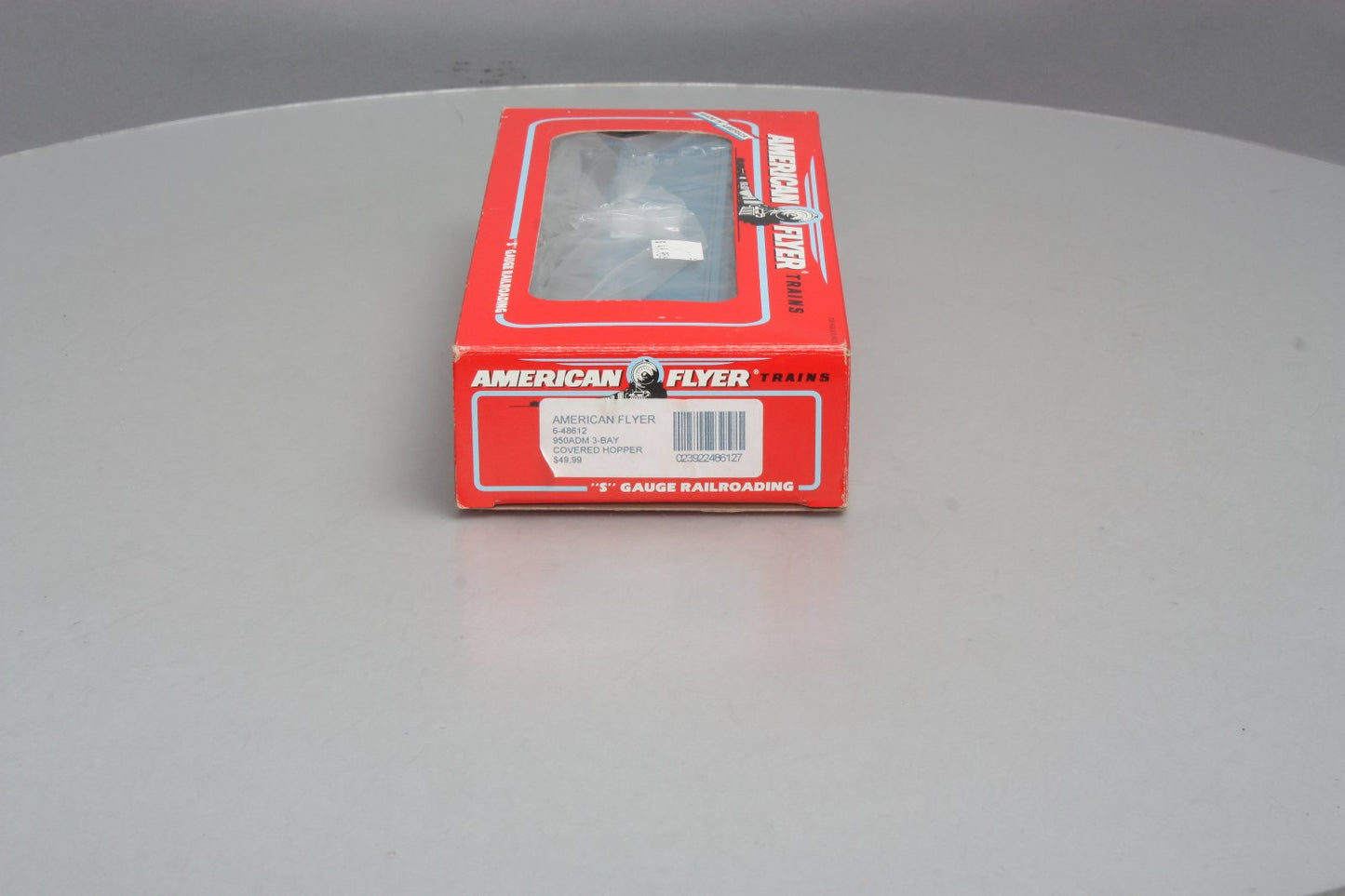 American Flyer 6-48612 S Gauge ADM Three-Bay Covered Hopper #3114 LN/Box