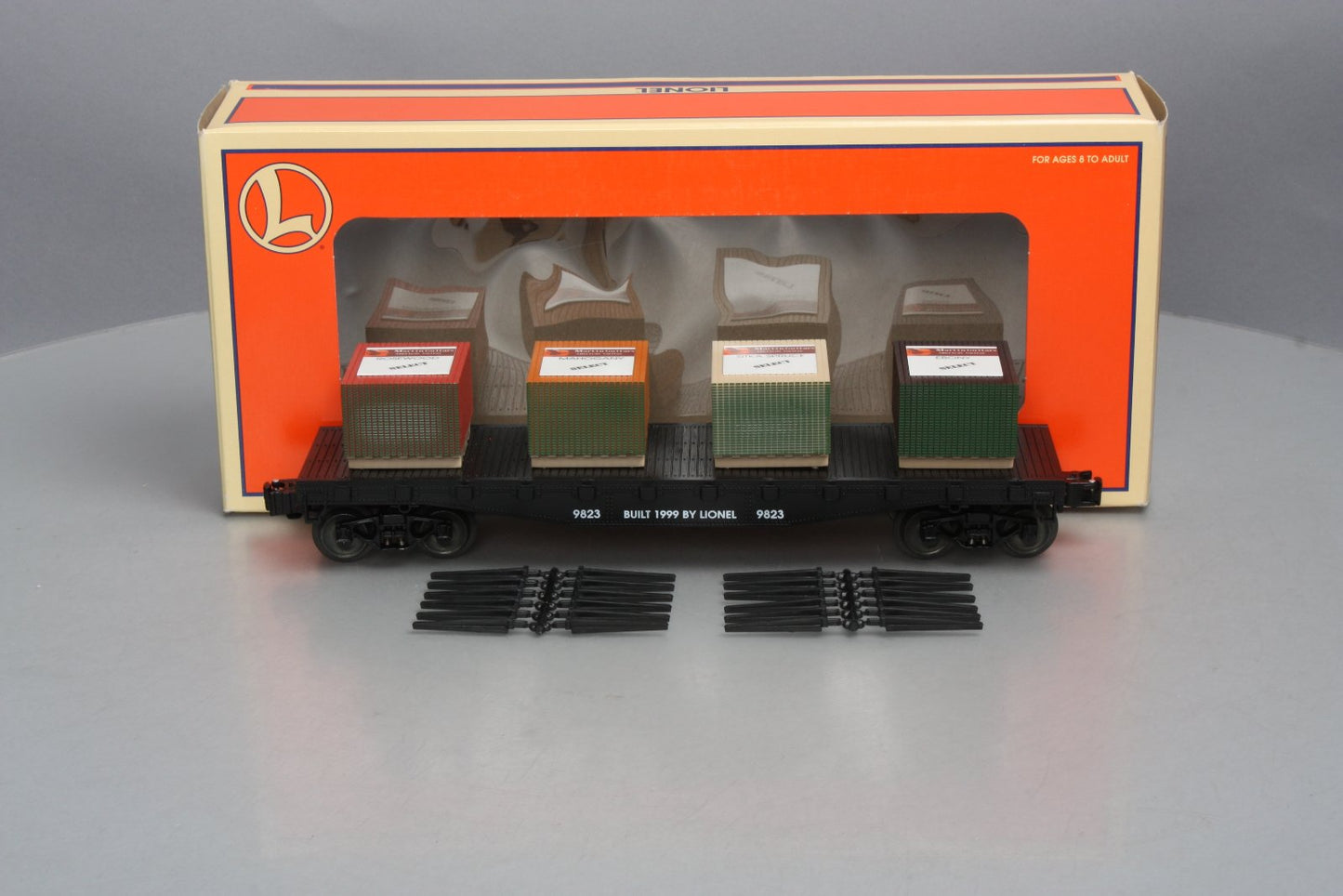 Lionel 6-26232 O Gauge Martin Guitar Lumber Flatcar
