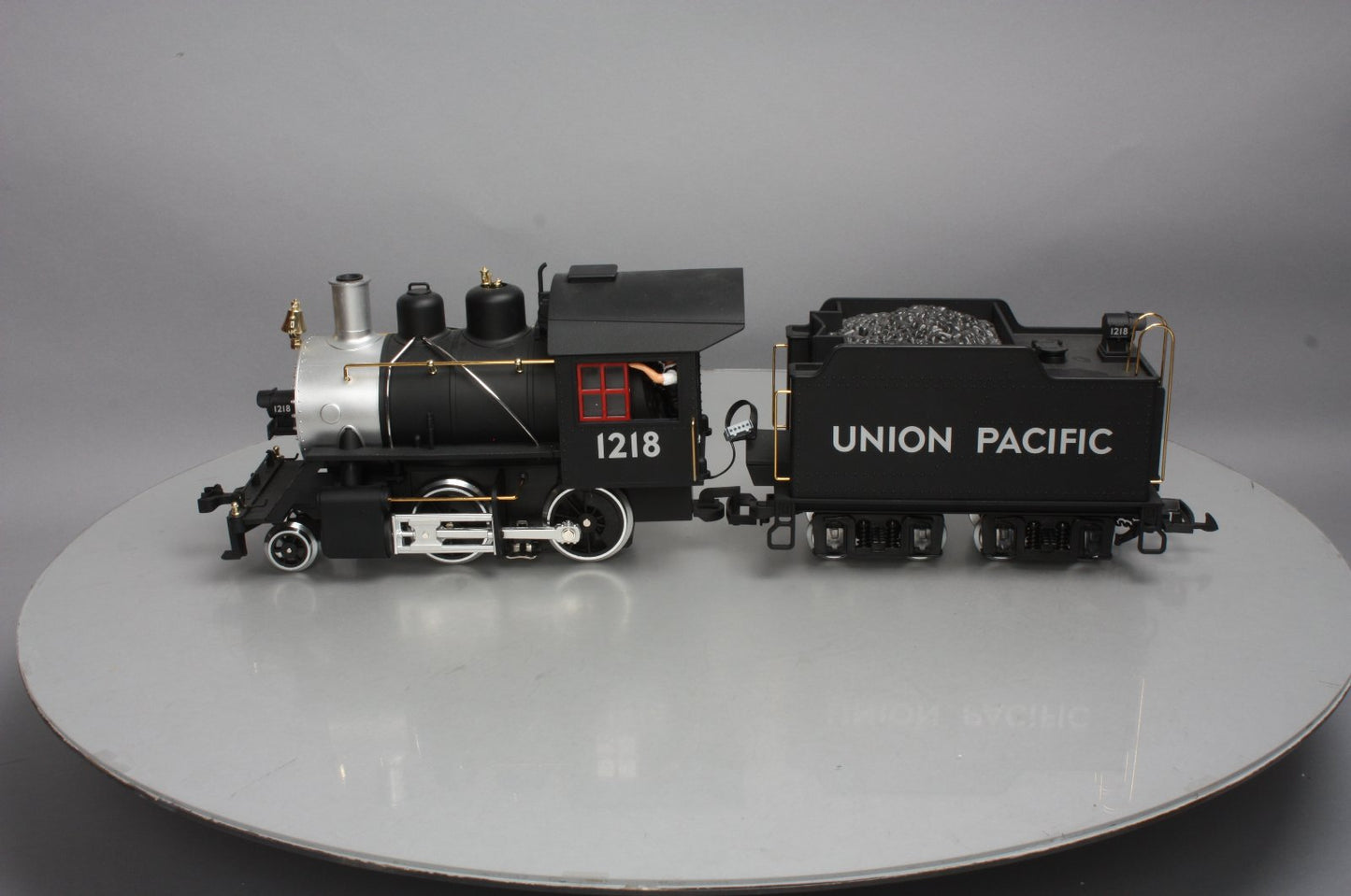 LGB 20232 G Union Pacific 2-4-0 Steam Locomotive & Tender W/Sound #1218 LN/Box