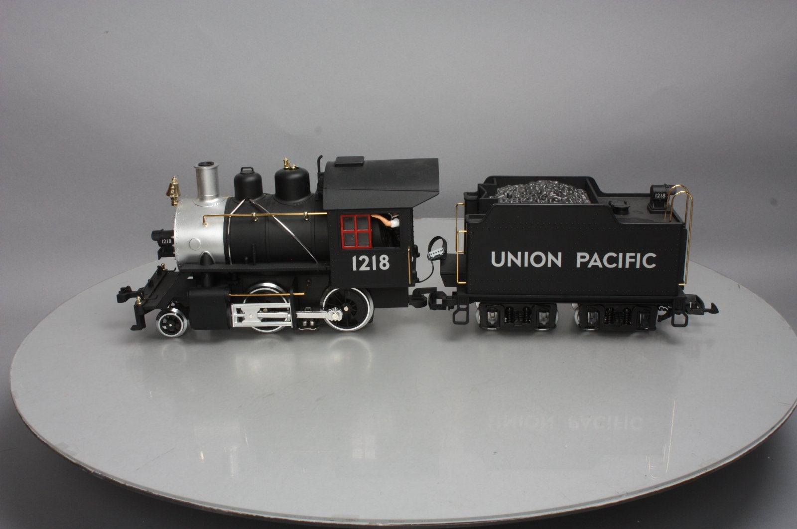 LGB 20232 G Union Pacific 2-4-0 Steam Locomotive & Tender W/Sound #1218 LN/Box