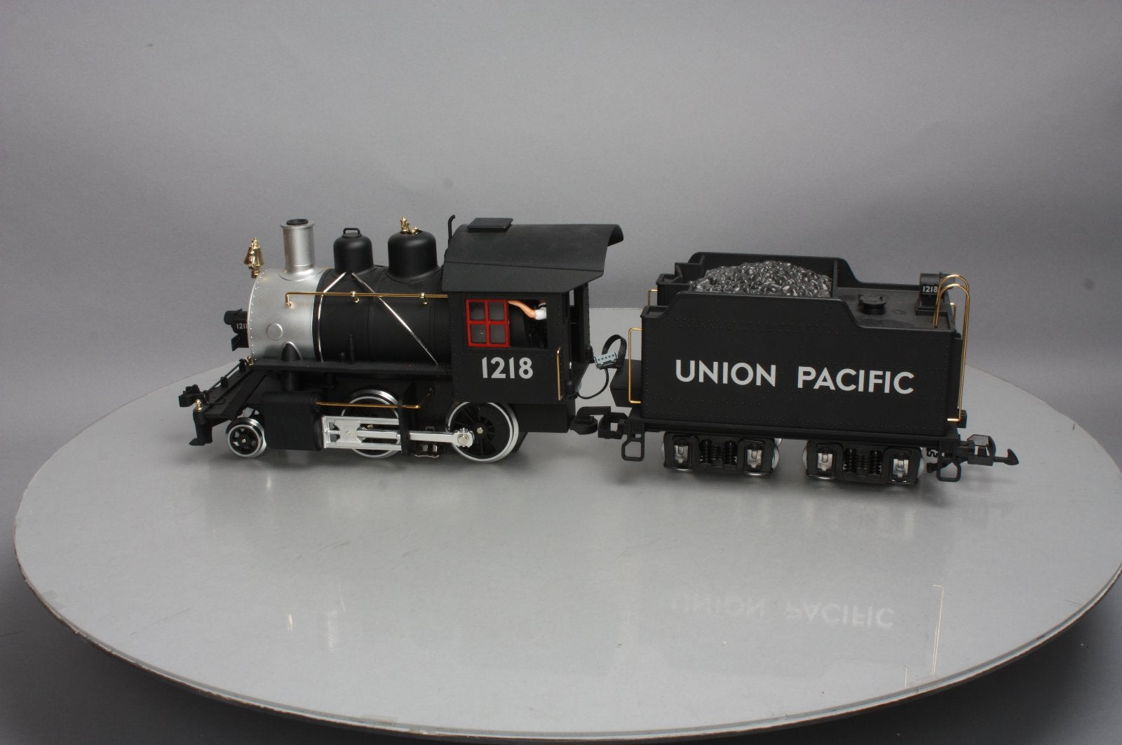 LGB 20232 G Union Pacific 2-4-0 Steam Locomotive & Tender W/Sound #1218 LN/Box
